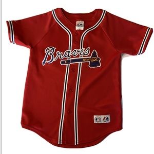 Youth medium Atlanta Braves Jersey MLB Majestic